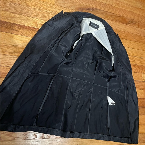 Visit in New York Vintage Y2k Rollup 3/4 sleeve 1button Fit Flare Rave Oversized - Picture 6 of 9